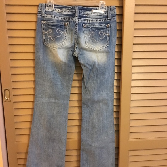 ReRock Jeans by Express Size 4 Destroyed - Picture 2 of 6
